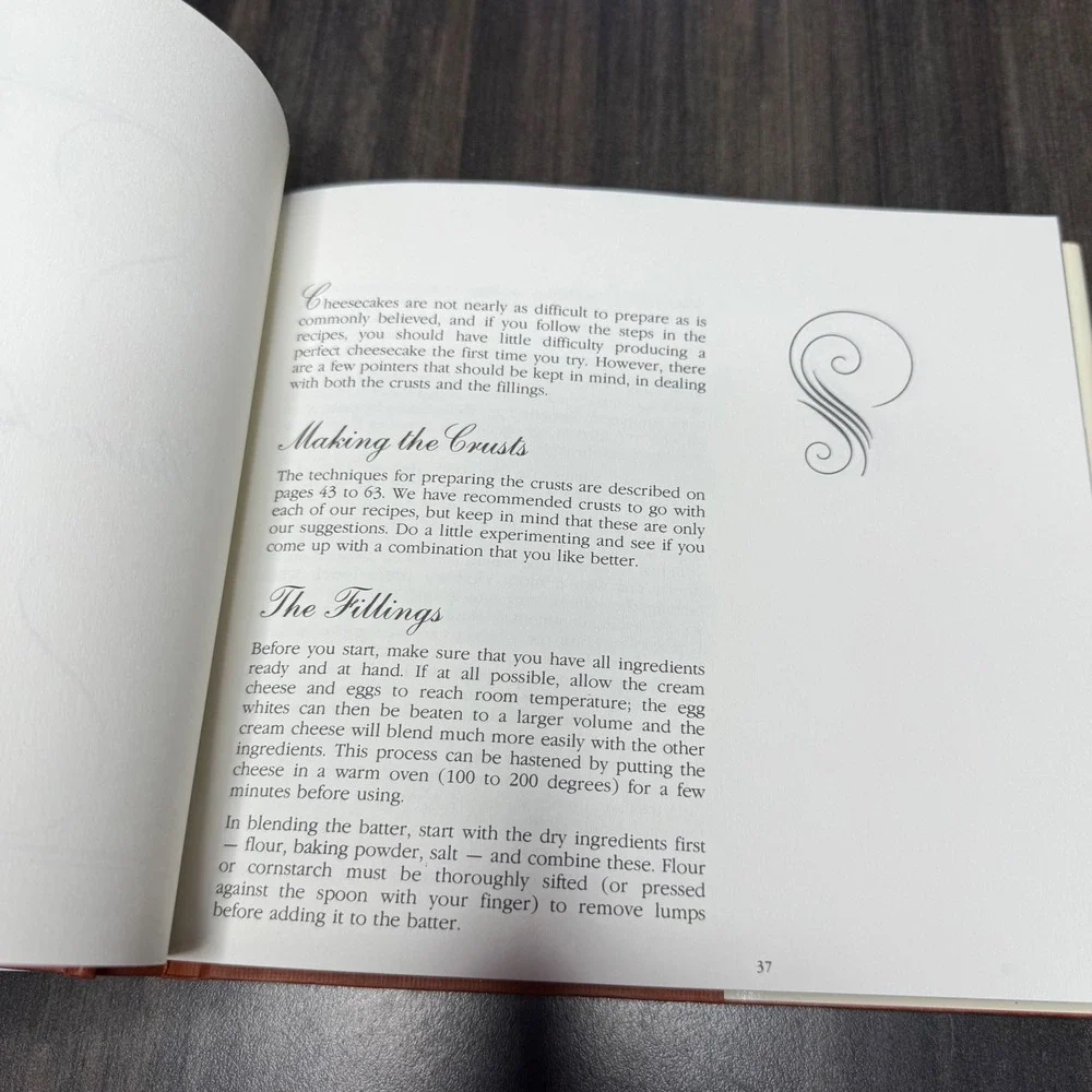 The Joy of Cheesecake Cookbook by Dana Bovbjerg‎ & Jeremy Iggers Barron's 1980